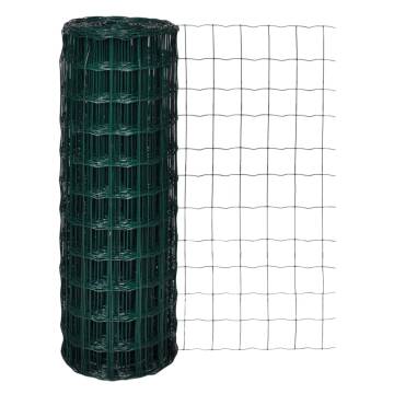 Euro Fence Steel 25x1.7m Green - Durable & Stylish Fencing