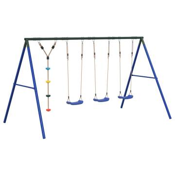 Outdoor Swing Set with Swings & Disc Swing - Fun for Kids