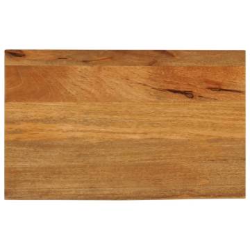 Live Edge Mango Wood Table Top 50x30 cm | HipoMarket