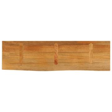 Live Edge Mango Wood Table Top 100x40x2.5 cm | Hipo Market