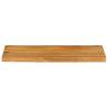 Live Edge Mango Wood Table Top 90x30x3.8 cm | HipoMarket