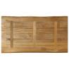 Live Edge Solid Mango Wood Table Top 110x60 cm | Hipo Market