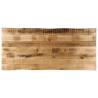  Table Top Live Edge 140x60x2.5 cm Solid Wood Rough Mango Colour rough mango wood(natural) Size 140 x 60 cm Quantity in Package 1 Thickness 25 mm 