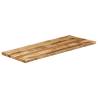 Live Edge Solid Mango Wood Table Top 140x60 cm | Hipo Market