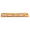 Live Edge Solid Mango Wood Table Top 140x60 cm | Hipo Market