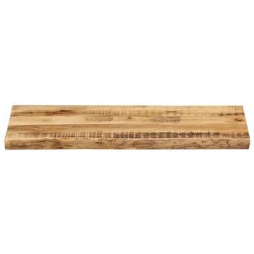 Live Edge Solid Wood Table Top 100x40 cm | Hipo Market