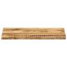 Live Edge Solid Wood Table Top 100x40 cm | Hipo Market