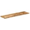 Live Edge Solid Wood Table Top - 180x40x2.5 cm | HipoMarket