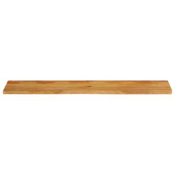 Live Edge Solid Wood Mango Table Top - 160x30 cm