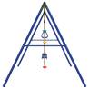 Outdoor Swing Set with Swings, Trapeze & Disc Swing | HipoMarket