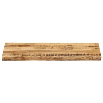 Live Edge Mango Wood Table Top - 90x40 cm | HipoMarket