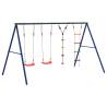 Outdoor Swing Set with Swings, Ladder & Disc Swing | HipoMarket