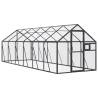 Aviary Anthracite Aluminium 1.79x6x1.85m | HipoMarket