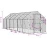 Aviary Anthracite Aluminium 1.79x6x1.85m | HipoMarket