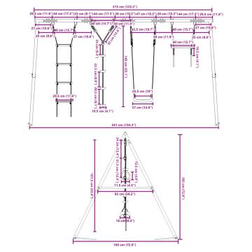 Outdoor Swing Set - Fun & Durable Playground for Kids