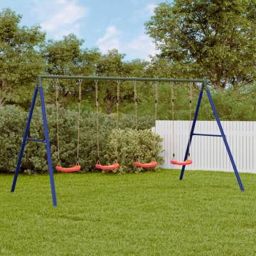 Outdoor Swing Set with 4 Swings - Durable & Fun for Kids