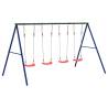 Outdoor Swing Set with 4 Swings - Durable & Fun for Kids