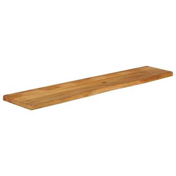 Live Edge Solid Wood Mango Table Top - 180x30 cm | HipoMarket