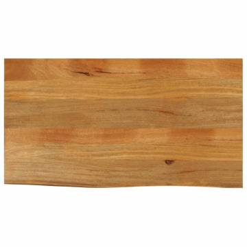 Table Top Live Edge 120x60 cm - Solid Mango Wood | HipoMarket