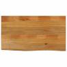  Table Top Live Edge 120x60x2.5 cm Solid Wood Mango Colour oak finished Size 120 x 60 x 2.5 cm Quantity in Package 1 Material solid mango wood 