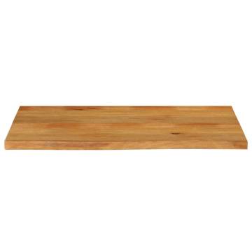 Table Top Live Edge 120x60 cm - Solid Mango Wood | HipoMarket