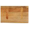 Table Top Live Edge - 50x20 cm Solid Mango Wood | Hipo Market