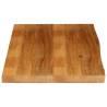 Live Edge Solid Wood Mango Table Top 120x60 cm | HipoMarket