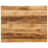  Table Top Live Edge 90x80x2.5 cm Solid Wood Rough Mango Colour rough mango wood(natural) Size 90 x 80 cm Quantity in Package 1 Thickness 25 mm 