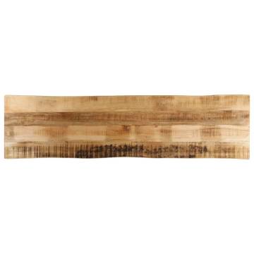 Table Top Live Edge 180x40 cm - Solid Wood Mango | HipoMarket