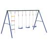 Outdoor Swing Set with Swings and Ladder - Fun Playground