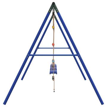 Outdoor Swing Set with Swings and Ladder - Fun Playground