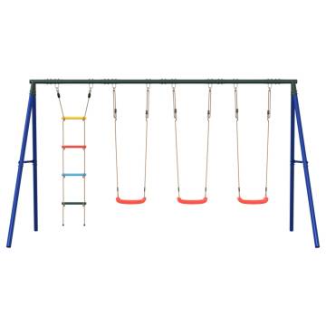 Outdoor Swing Set with Swings and Ladder - Fun for Kids