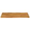 Table Top Live Edge 100x60 cm Solid Mango Wood | Hipo Market