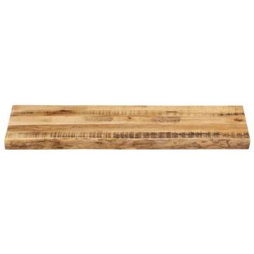 Live Edge Solid Wood Table Top - 80x40 cm | Hipo Market