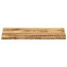 Live Edge Solid Wood Table Top - 80x40 cm | Hipo Market