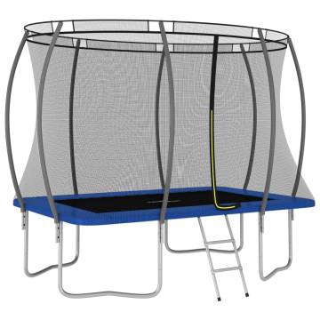 Rectangular Trampoline Set 274x183 cm - Safe & Fun | HipoMarket