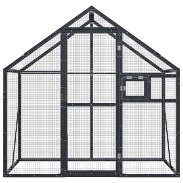 Aviary Anthracite 179x100x185 cm Aluminium - HipoMarket