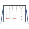 Outdoor Swing Set with Swings & Disc Swing | Hipomarket UK