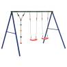 Outdoor Swing Set with Swings & Disc Swing | Hipomarket UK