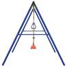 Outdoor Swing Set with Swing, Trapeze & Disc Swing | HipoMarket