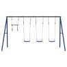 Outdoor Swing Set with Swings & Trapeze for Kids | Hipomarket