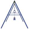 Outdoor Swing Set with Swings & Trapeze for Kids | Hipomarket