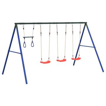 Outdoor Swing Set with Swings & Trapeze - Fun for Kids