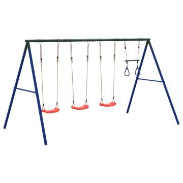 Outdoor Swing Set with Swings & Trapeze - Fun for Kids