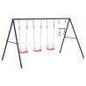 Outdoor Swing Set with Swings & Trapeze - Fun for Kids