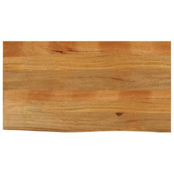 Table Top Live Edge 110x60 cm - Solid Mango Wood | HipoMarket