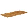 Table Top Live Edge - 140x60 cm Solid Mango Wood | HipoMarket