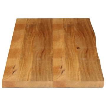 Table Top Live Edge - 140x60 cm Solid Mango Wood | HipoMarket