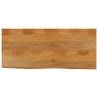  Table Top Live Edge 140x60x3.8 cm Solid Wood Mango Colour oak finished Size 140 x 60 x 3.8 cm Quantity in Package 1 Material solid mango wood 