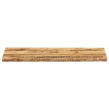 Live Edge Solid Wood Table Top - 120x40 cm | Hipo Market